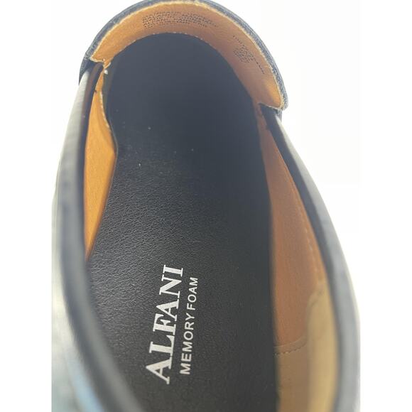 Alfani Shoes Mens Size 9 Black Slip On Dress Oxford Memory Foam Comfort Parkerr main image 5